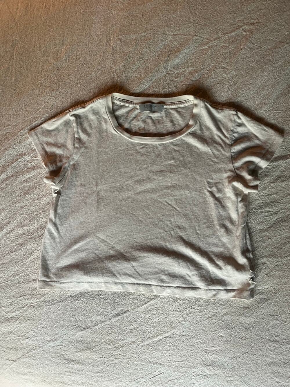 Ragabond Studio Dunes Baby Tee Cream Natural XS NWOTs